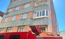 Elazığ'da çatıda yangın paniği