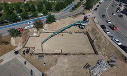 Elazığ'da şehir hastanesi alanında cami temeli atıldı