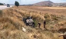Elazığ'da Trafik Kazası: Araç Şarampole Devrildi, 1 Yaralı