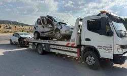 Emirdağ'da otomobil kazasında 5 kişi yaralandı