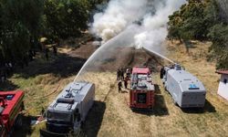 Erzincan'da Orman Yangınına Karşı Tatbikat Gerçekleştirildi