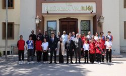 Erzincanlı sporculara ödül töreni düzenlendi