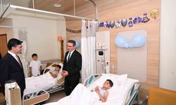 Erzurum Valisi Baruş, Şehir Hastanesi'nde Sünnet Törenlerine Katıldı