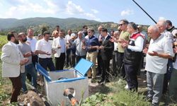 Esençay'da 305 hektar tarım arazisi sulamaya açıldı
