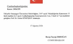 Eskişehir Osmangazi Üniversitesi'ne yeni rektör atandı