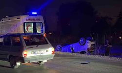 Eskişehir'de Çarpıp Kaçtı: Takla Atan Araçta İki Yaralı