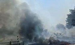 Eskişehir'de Otluk Alanda Yangın Çıktı