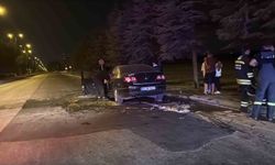Eskişehir'de Otomobil Seyir Halindeyken Yandı