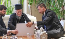 Fener Rum Patriği Bartholomeos, Bodrum'da Belediye Ziyareti Gerçekleştirdi