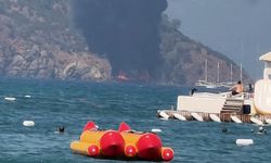 Fethiye'de gezi teknesinde yangın paniği: 115 yolcu denize atladı