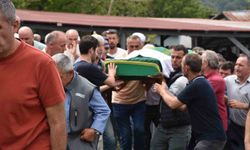 Fındık bahçesinde kalp krizi geçiren baba toprağa verildi