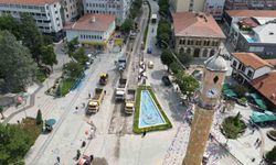 Gazi Caddesi'nde Yenileme Çalışmaları Başladı