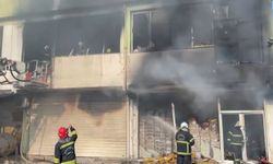 Gaziantep'te iş yerinde çıkan yangın paniğe neden oldu