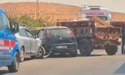 Gaziantep'te trafik kazası: 2 yaralı