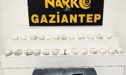 Gaziantep'te uyuşturucu operasyonu: 24 kilo madde ele geçirildi