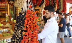 Gaziantep'te yaz sezonu kurutmalık sebzelerle coştu