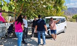 Gömeç'te yangın sonrası hasar tespit çalışmaları başladı