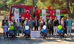 Gördes'te Kadın Üreticilere Hibe Destekli Çapa Motoru Verildi