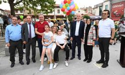 Görkem Efe için umut dolu balonlar gökyüzüne salındı
