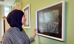 Gülcan Ulu, ebru sanatını modern bir yaklaşımla geleceğe taşıyor