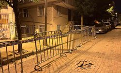 Güngören'de 5 katlı binanın balkonu çöktü, çevresi kapatıldı
