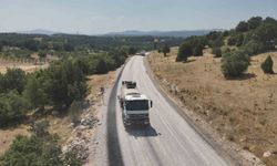Harmancık'ta Yol Yenileme Çalışmaları Hız Kazandı