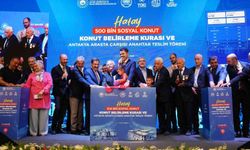 Hatay'da 8 bin 500 konutun kuraları çekildi