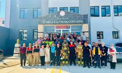 Hatay'da Yangın Eğitimi ve Tatbikat Gerçekleştirildi