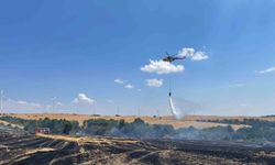 Hayrabolu'daki Orman ve Anız Yangını Kontrol Altına Alındı