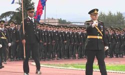 Işıklar Jandarma Astsubay Yüksekokulu'nda mezuniyet sevinci