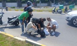 İtfaiyeye yol vermek isteyen sürücü minibüse çarptı