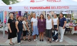 Kadınların El Emeği Ürünleri Gece Pazarı'nda Sergilendi
