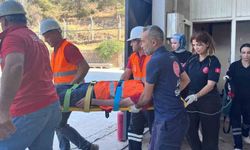 Kahramanmaraş'ta Acil Durum Tatbikatı Gerçekleştirildi