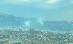 Kahramanmaraş'ta Ahır Dağı'nda Yıldırım Orman Yangınına Neden Oldu
