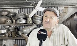 Kalaycılığın son temsilcisi ateşin başında