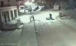 Kameralara Yansıyan Motosikletli Hırsızlar Polisin Kollarında