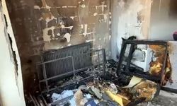 Karabük'te dairede çıkan yangın, kundaklama şüphesiyle 1 gözaltı