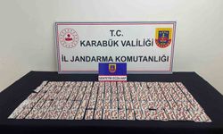 Karabük'te uyuşturucu operasyonunda 1.901 sentetik ecza ele geçirildi