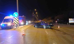 Karaman'da iki otomobil çarpıştı: 3 kişi yaralandı
