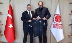 Karşıyaka Spor Kulübü'nden TBF'ye önemli ziyaret