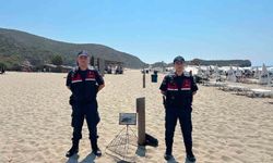 Kaş'ta Caretta Caretta Yuvaları Jandarma Tarafından Korunuyor