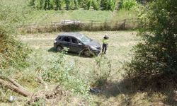 Kastamonu'da otomobil şarampole devrildi: 4 kişi yaralı