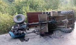 Kastamonu'da tarım aracı kazası: 1 kişi yaralı