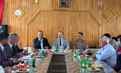 Kaymakam Güvenç, köylerde vatandaşlarla buluştu