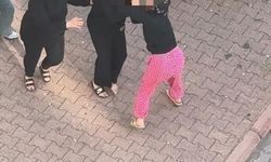 Kayseri'de iki kadın arasında kavga anları kameraya yansıdı