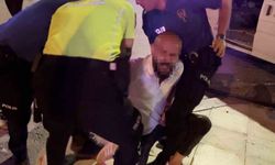 Kelepçe takmakta ısrar eden alkollü sürücü gözaltına alındı