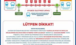 Kemerçay Deresi Islah Projesi için geçici aktarmalı raylı sistem ulaşımı