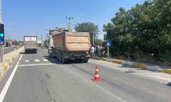 Keşan'da tır, yaya H.E.'ye çarparak yaraladı