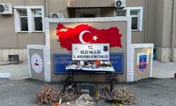 Kilis'te izinsiz kazı operasyonu: 4 kişi yakalandı