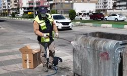 Kilis'te Yıpranan Çöp Konteynerleri Yenileniyor